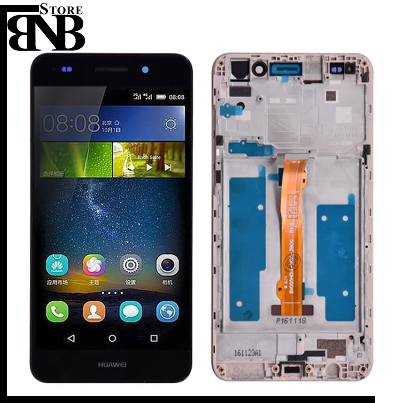 Goedkoop Originele Voor Huawei 5A Y6 II CAM L23 CAM L03 CAM L21 CAM AL00 CAM TL00 Lcd scherm + Touch Screen Digitizer Vergadering met frame