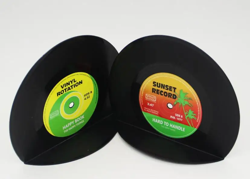 الإبداعية الفينيل السجلات الدفتين خزانة مناسبة للمنازل والمكاتب ديكور