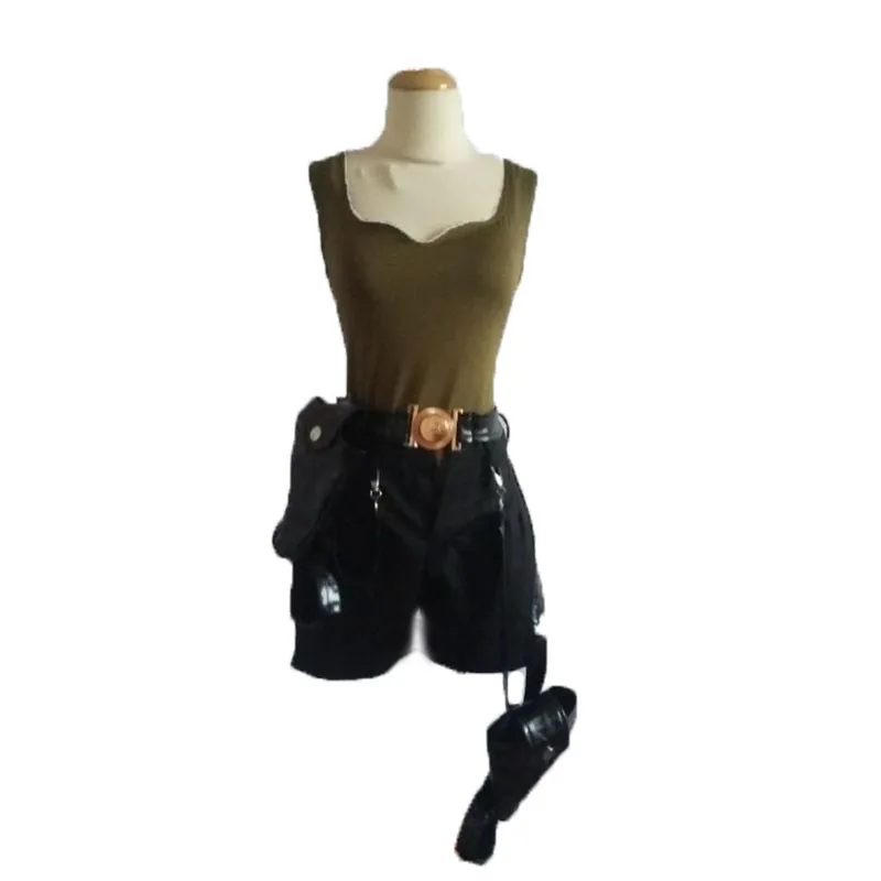 Костюм для косплея с сумкой оружия|cosplay costume|lara croft cosplaylara costume |