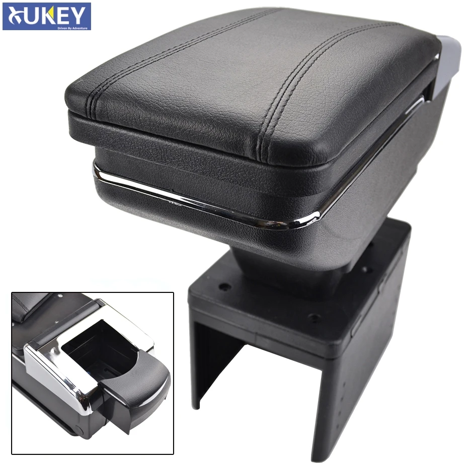 Cup Holder Ashtray Rotatable Center Centre Console Arm Rest Car Armrest