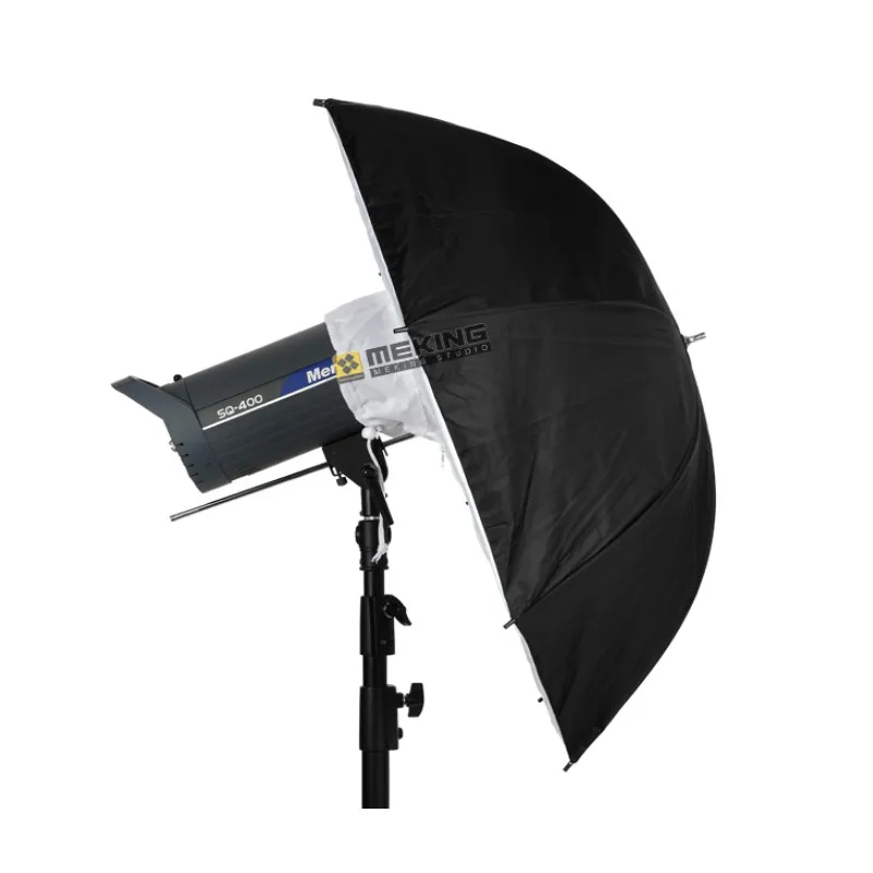 Kit para Luz Selens - 33 Preto & Prata Guarda-chuva Photo Studio Iluminação Guarda-chuvas Softbox 2in1 Fotográfica 2 Pçs 84 cm - Image 5