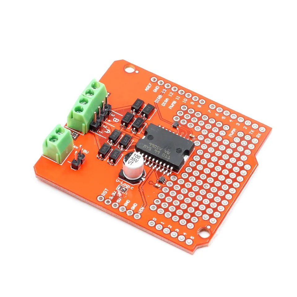 L298P AVR LPC STM32 UNO MEGA 2A Motor Driver Shield For Arduino