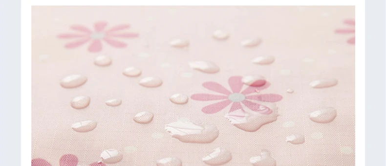 Cute Cartoon Print Oxford Storage Bag 2pcs/set Quilt Storage Organizer Waterproof Dirt-proof Closet Organizer For Bedding Cloth