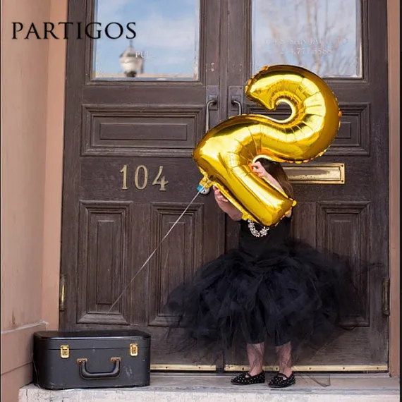 

Hot Sale1pcs/lot Gold /silver foil balloon wholesale 32inch birthday 0-9 Number balloon aluminum birthday balloon decoration