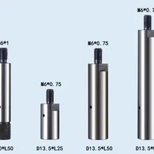4 шт. M6 расширение стержня для внутреннего диаметра стрелочный индикатор удлинитель внутренний диаметр датчика