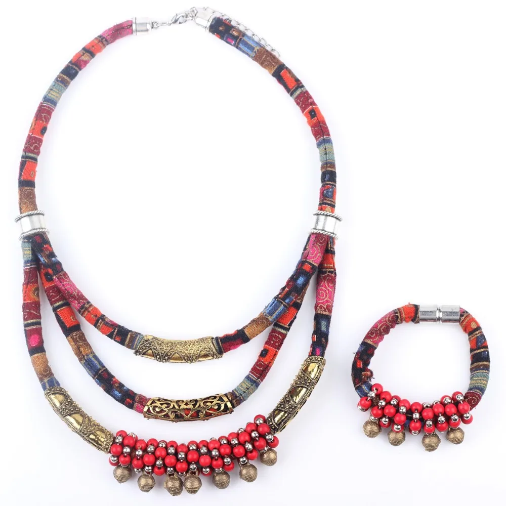 Buy Newei Girls Brand Jewelry Sets For Women Fine Fashion Fabric Design Choker