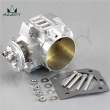 Aluminum 70mm Throttle Body SUIT For Honda K20 Engine silver
