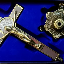 Иисус католический христианский священный распятие украшения крест руд Эммануэль Jesu крест Статуэтка с основной фигурой фигурка ягненка Божия