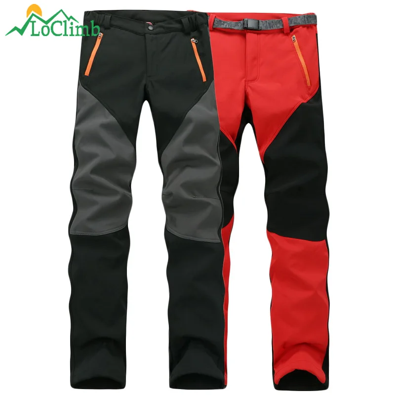 LoClimb 2018 de lana de invierno Softshell pantalones al aire libre de las mujeres al aire libre senderismo escalada Deporte Pantalones de deporte senderismo esquí impermeable pantalones AW085 LoClimb 2018 de lana de invierno Softshell pantalones al aire libre de las mujeres al aire libre senderismo escalada Deporte Pantalones de deporte senderismo esquí impermeable pantalones AW085