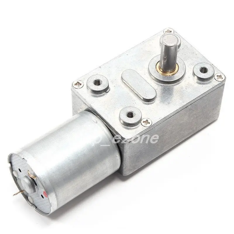 

High Torque DC12V 200RPM JGY370 Metal Worm Gear Motor Turbine Reducer Motor