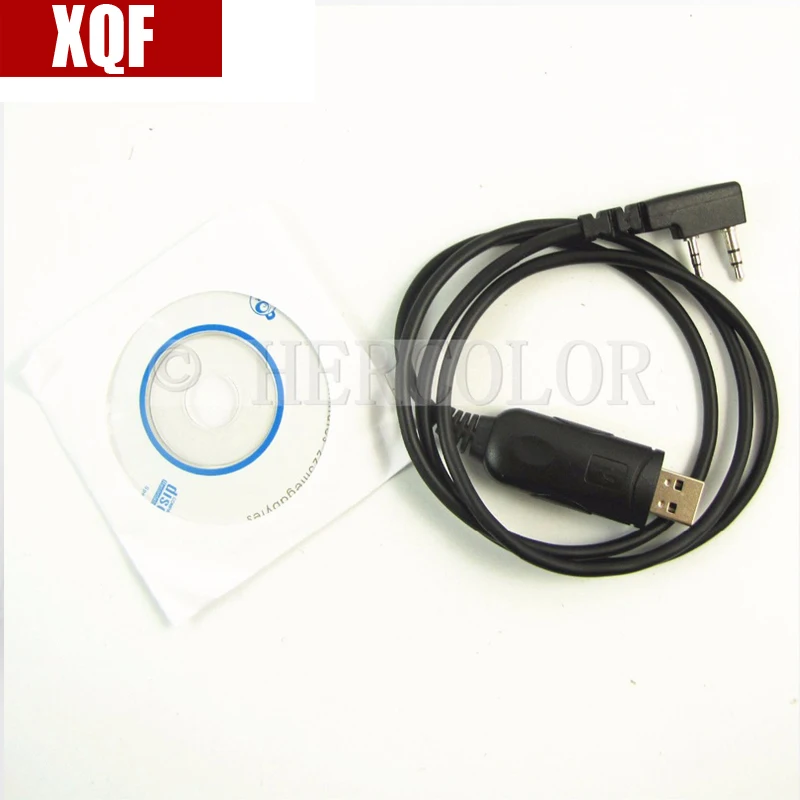 XQF USB Кабель для программирования KENWOOD TK2100 TK3207 KPG-22 BAOFENG UV-5R двухстороннее радио |