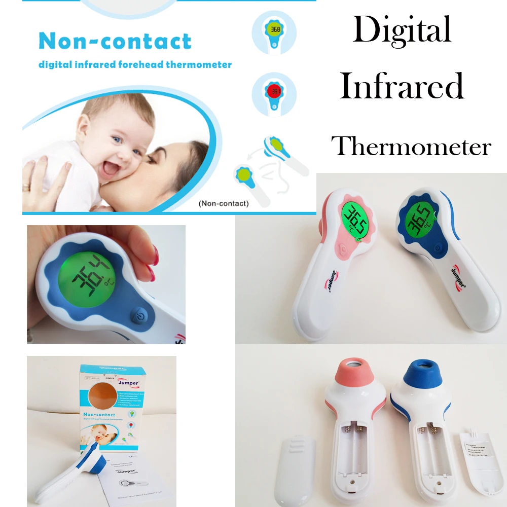 Non contact LCD Digital Infrared Body Surface Forehead Thermometer