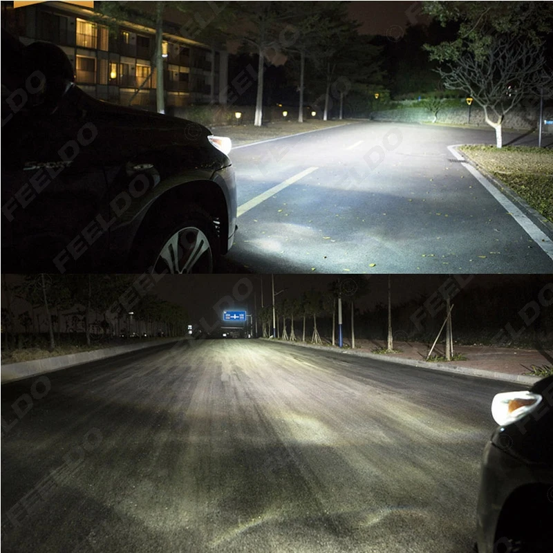 FEELDO 1Pc White H1 H3 H4 H7 H11 9004 9005 9006 9007 Car Headlights Lamp FEELDO 1Pc White H1 H3 H4 H7 H11 9004 9005 9006 9007 Car Headlights Lamp