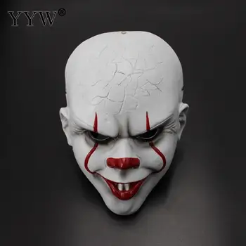 

Clown Mask Stephen King'S It Mask Penny Wise Horror Joker Masker Scary Full Face Masks Mascaras Halloween Cosplay Costume Props