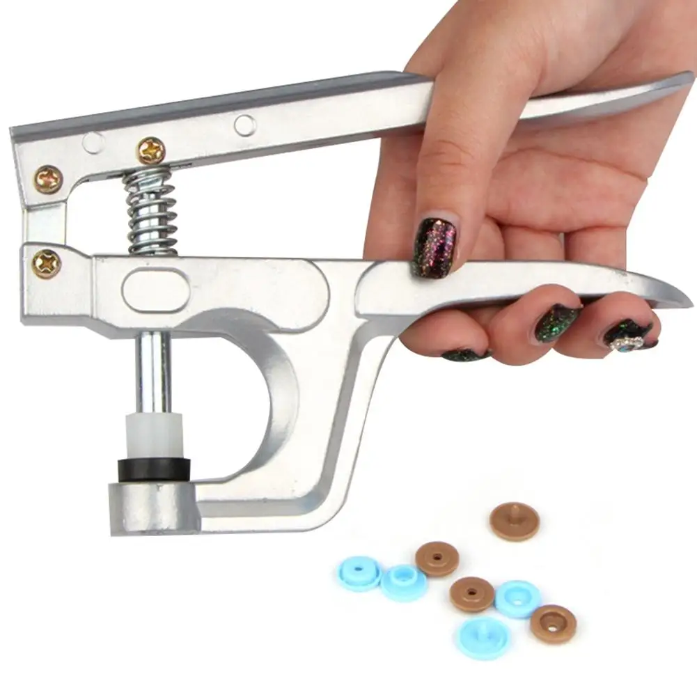 

Adeeing Plastic Snap Fastener Installation Set Button Pliers