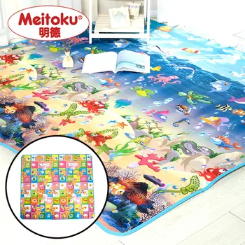 

Good quality!Meitoku Baby Play Mat kid Toys Rugs for Children Foam Educational Developing Whole Carpet for Crawling 200cmX180cm