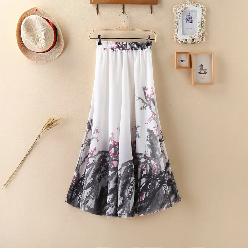 2018_Vintage_Maxi_Long_Skirts_Women_floral_Boho_Chiffon_Saia_Longa_Summer_Vestidos_Tulle_Casual_Bohemian_Skirts_Women_Clothing_1