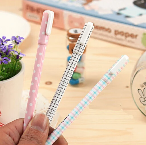 

12pens/lot eco-friendly 0.35mm gel pen black ink excellent writing grip easily high quality stationery M&G AGP17510