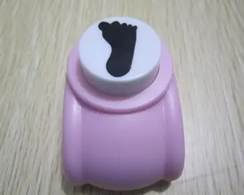 

free shipping 2-2.5CM foot print shape EVA foam hole punch paper punches handmade ,Scrapbook Handmade puncher diy toy