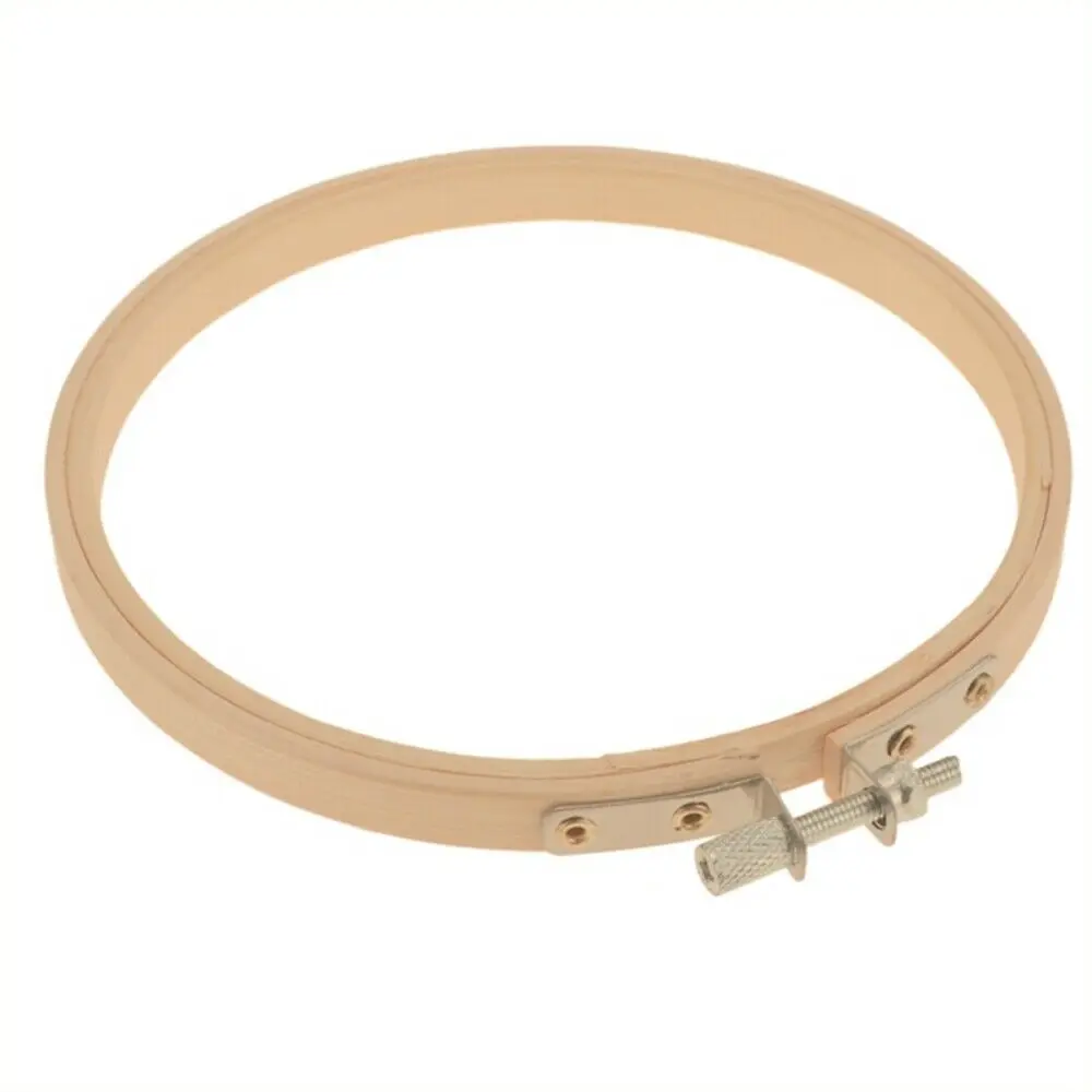 

30cm Wooden Bamboo Frame Hoop Ring Embroidery Cross Stitch Sewing Accessory Practical Simple HG9700