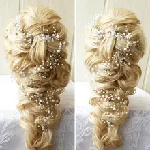 Ручной работы свадебные Женские аксессуары для волос Тиара головной убор кристалл головной убор Для женщин Обувь для девочек горный хрусталь pageant и короны, диадемы