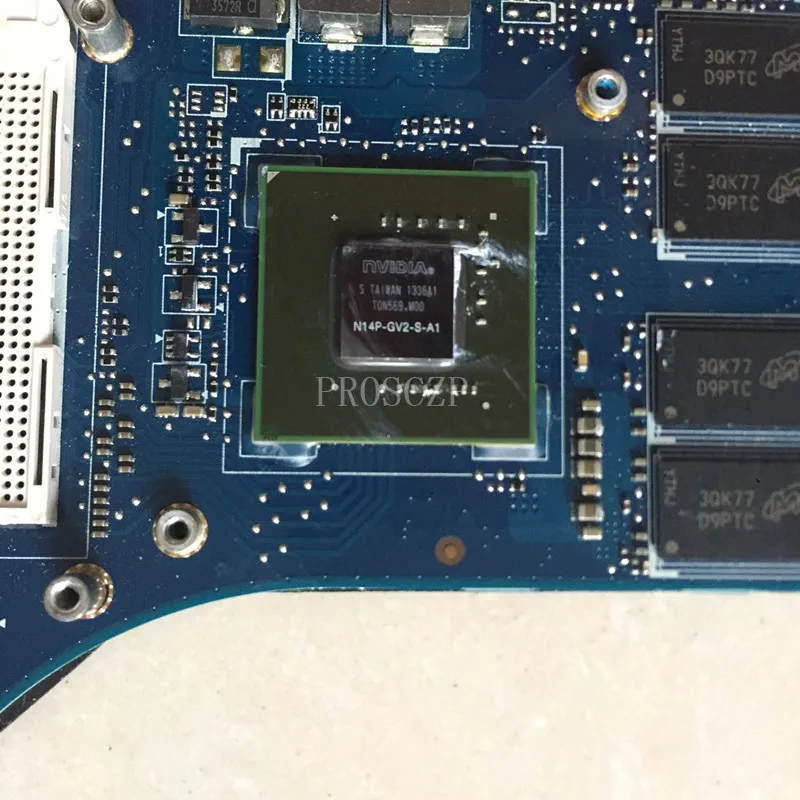 Для спутникового P50-A P50 H000057720 Материнская плата ноутбука DDR3L работает хорошо