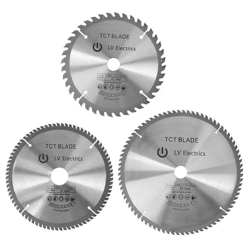 TCT Multi functional Wood Cutting Blade Round Wheel Discs Circular Saw