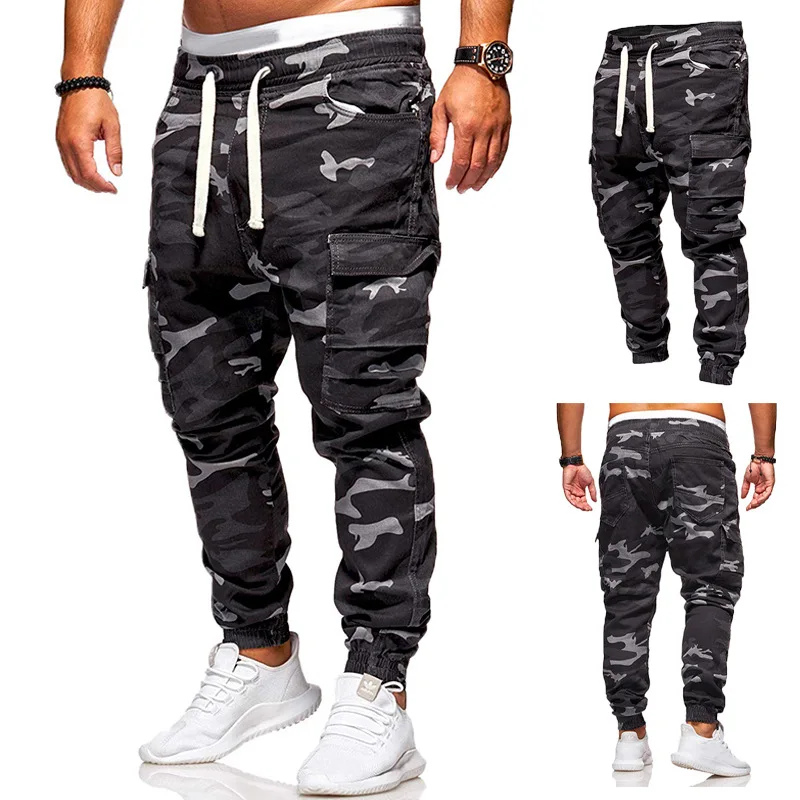

COLDKER men's cargo pants fashion male camouflage pants streetwear men's trousers cargo cloth sweat pants streetwear
