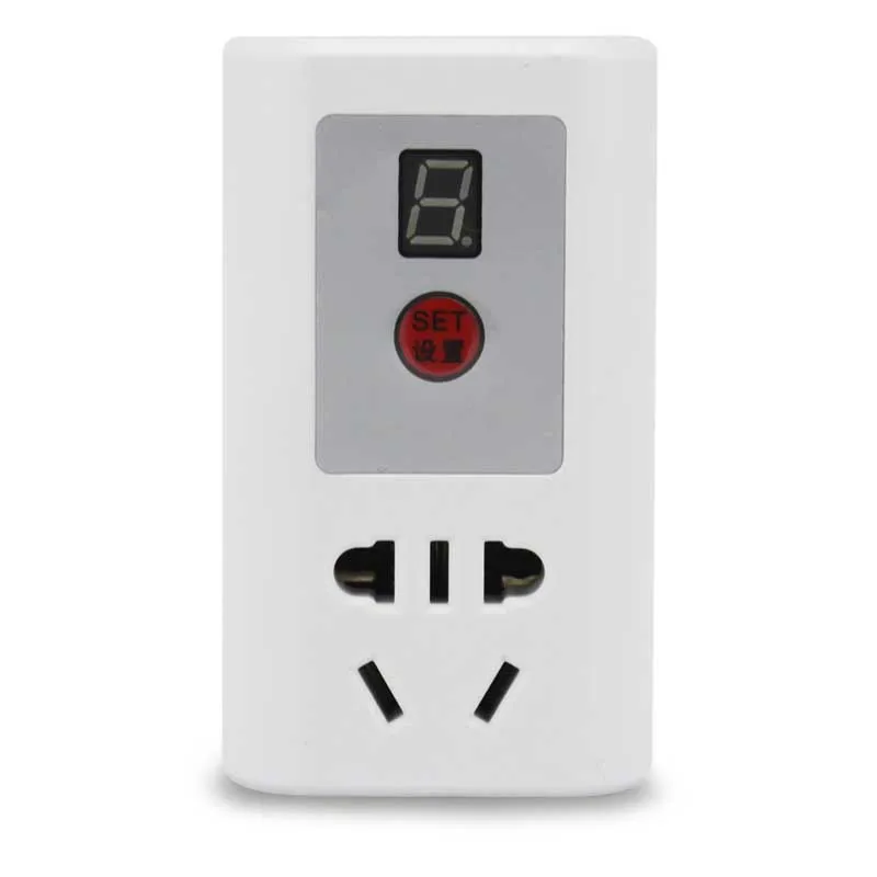 

AC 220V Electric Timer Socket 9Hour Time Countdown Timer Switch Intelligent Time Setting Swtich Controller Energy-saving Socket