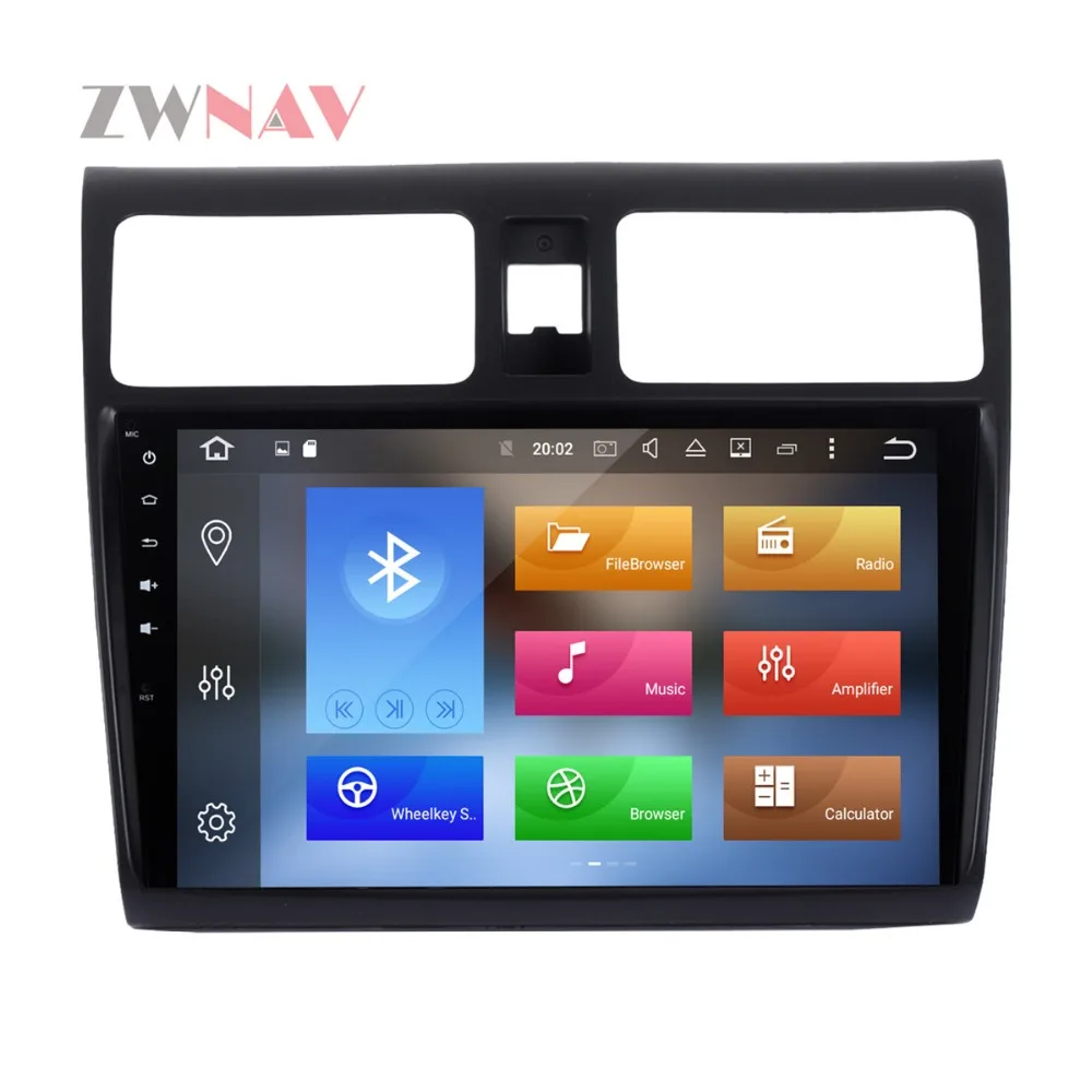 Excellent 10.1 Inch Android 8.0 4GB+32GB Car GPS Head Unit for SUZUKI SWIFT 2004-2010 for suzuki swift radio android px5 DVD Player 1