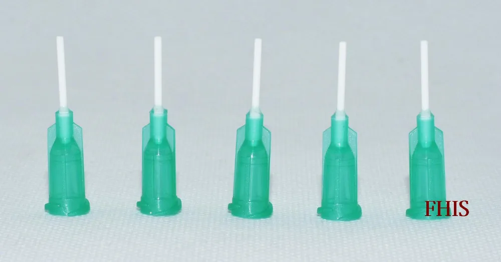 Dispensing needle 18G PP Flexible Needle ,Needle Tube Length 12.7mm(0.5") ID 0.84mm * OD 1.2mm