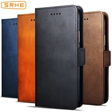 Чехол SRHE для Umidigi A5 Pro, бизнес-чехол, флип, силиконовый кожаный чехол-кошелек для Umi Umidigi A5 Pro, с магнитным держателем, 6,3 дюймов