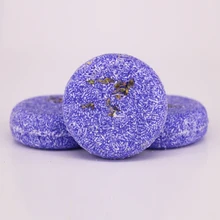 Шампунь для волос мыло ручной работы холодный обработанный бамбук Лаванда Твердый шампунь контроль масла глубокий питательный инструмент для ухода за волосами рождественские подарки