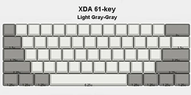 XDA 61 Layout