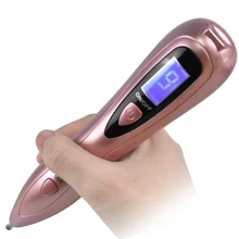 Удаление веснушек моль Электрический Ион Technol Ogy Лазерная плазменная ручка 9 передач кожи moletttoo тег бородавка черное пятно удаление век лифтинг