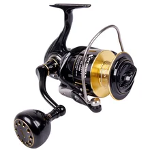 Ecooda рыцарь KS12000 ks20000сверхмощный металлический Спиннинг отжимная катушка спиннинга для морской рыбалки Водонепроницаемая лодка Троллинг Рыболовная катушка