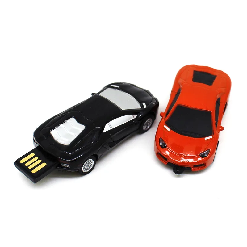 Металлическая USB Флешка 32 Гб супер спортивная модель автомобиля 64 4 ГБ/8 ГБ/16 карта