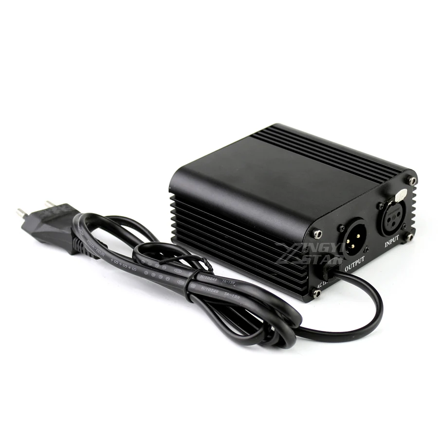 Конденсаторный микрофон BM 800 700 48 В источник фантомного питания стандарт ЕС для
