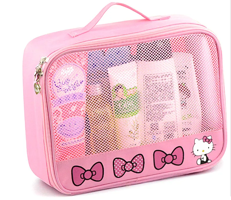 Новинка сумка Hello kitty водонепроницаемая дорожная для ванной косметичка чехол