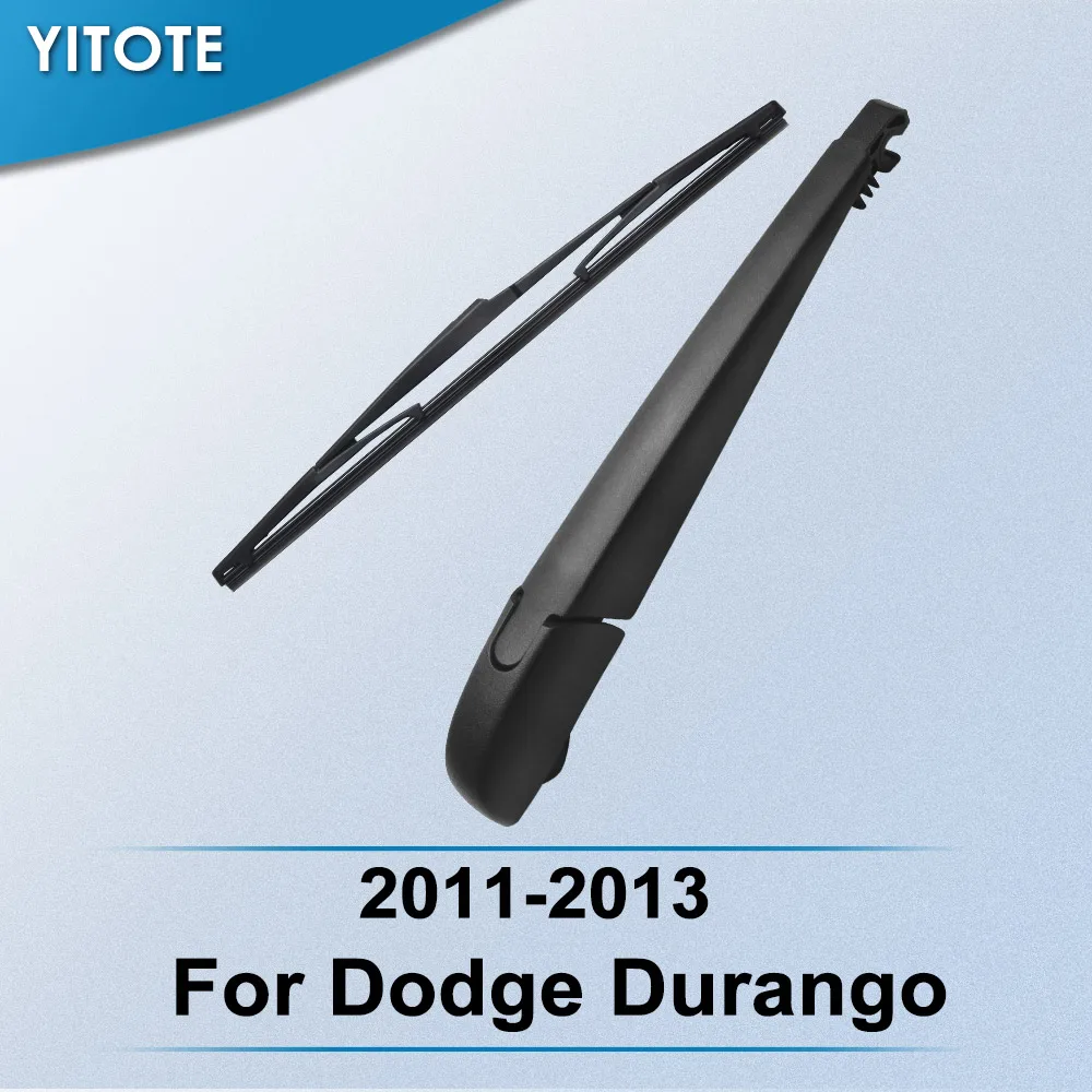 YITOTE Rear Wiper & Arm for Dodge Durango 2011 2012 2013Windscreen