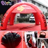PVC Tarpaulin 6x6x3mH Inflatable Tent For Car Exhibitions / Inflated Spider Dome Tent With Printing For Events - BG-T0086 5