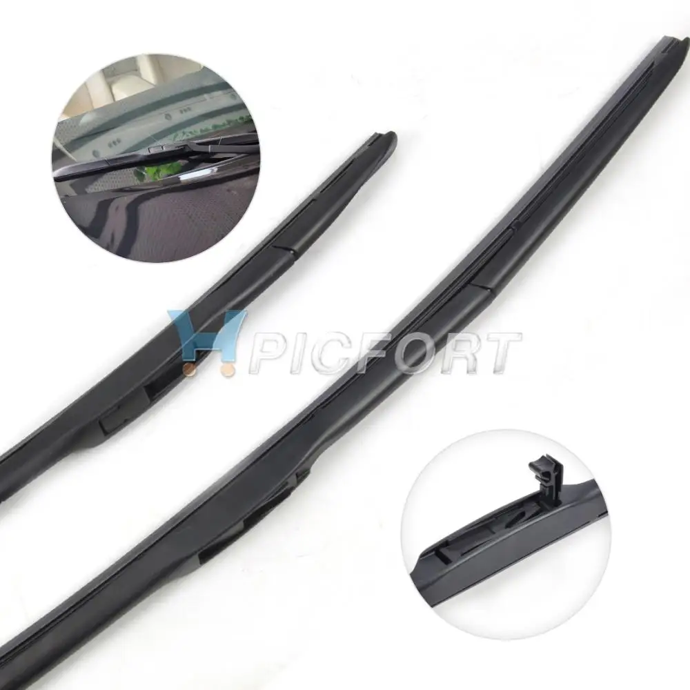 Щетка стеклоочистителя CITALL 2"+ 14" для Toyota Corolla 2007 2008 2009 2010 2011 2012- гибридная 3 секции резиновая ветровое стекло