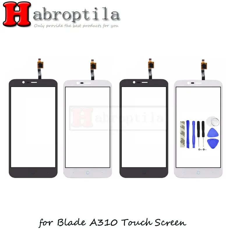 With 3M Tape+Tools 5.0 inch Touchscreen For ZTE Blade A310 Touch Panel Outer Glass Screen Digitizer Sensor | Мобильные телефоны и
