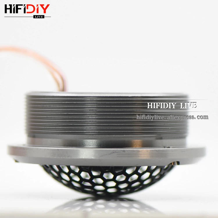 HIFIDIY LIVE NT58 30 Вт 5ohm 2 дюйма алюминиевая рамка ВЧ динамик Автомобильная акустика аудио титановая пленка с шелковой кромкой мембраны