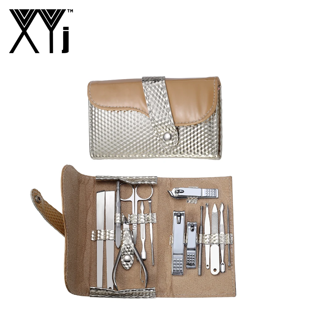 

XYj 15 in 1 Nail Clipper Kit Multi-functional Manicure Tools Pedicure Kit Manicure Set with Travel For Home Office Easy to Carry