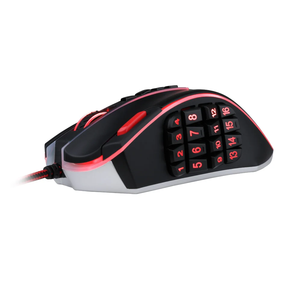 Игровая мышь Redragon M990 с боковыми кнопками высокоточная программируемая геймерская мышь 24000 dpi