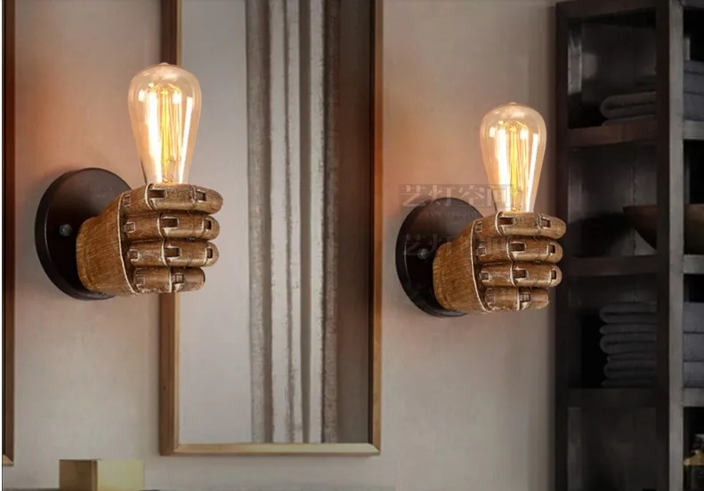 Настенное бра Эдисона, ретро настенный светильник, светильники, креативная личность, лофт, промышленный, винтажный настенный светильник, Lampe