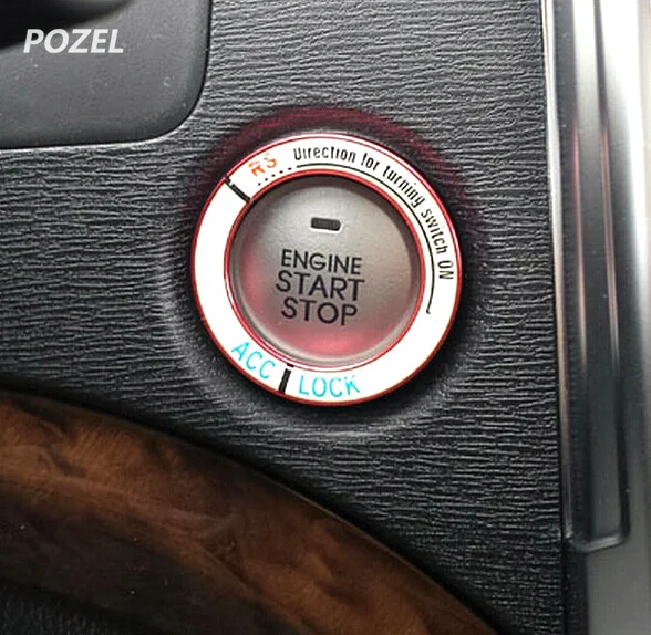 Car Engine Start Stop Ignition Key Ring For DODGE JCUV Journey RAM GMC