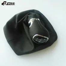 Original novo Manual de 5 Engrenagem Speed Shift Knob Bota de couro Artificial Para 2009-2014 Octavia Car1ZD711113 1Z0711113
