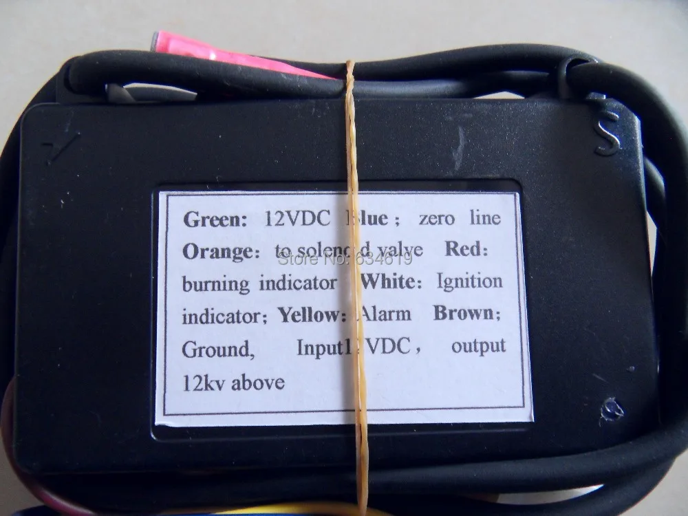 Buy 12Vdc auto gas ignition transformer electronic gas